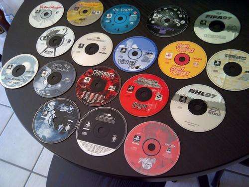 18 Ps1 games, disks only, gran turismo and others, see pictures