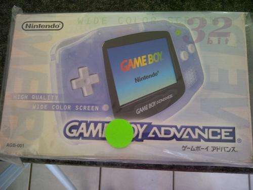 Gameboy advance, boxed, great condition. COLOR IS TRANSPARENT