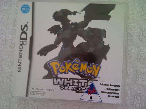 Pokemon White version nintendo ds complete