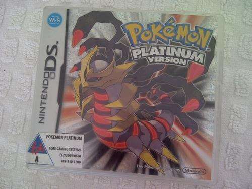Pokemon Platinum version nintendo ds