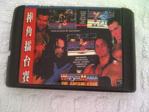 Wrestle mania the arcade game sega mega drive