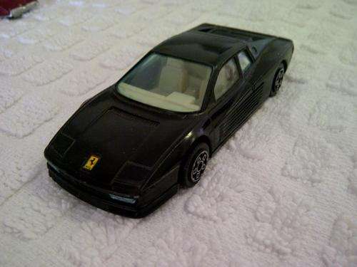 Ferrari Testarossa Burago made in Italy  1980s 1:43