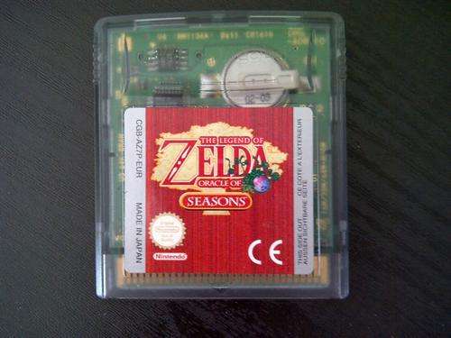 Legend of Zelda 'oracle of seasons' Gameboy color