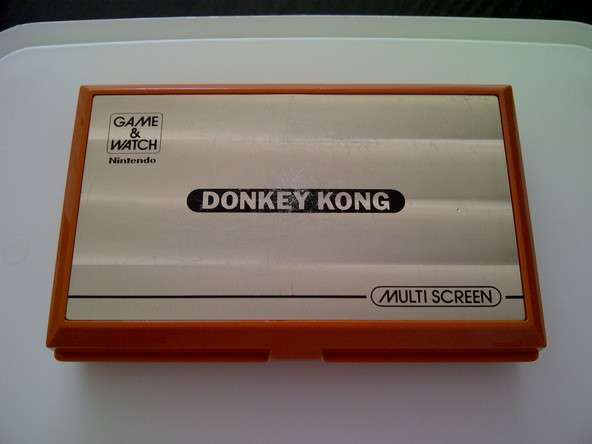 donkey kong game and watch nintendo 80s