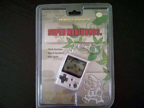 super mario bros mini nintendo game and watch