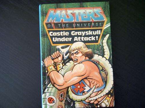 Vintage masters of the universe He Man book