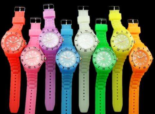 GLOW IN THE DARK "ICE" WATCH - ORANGE!!!!!