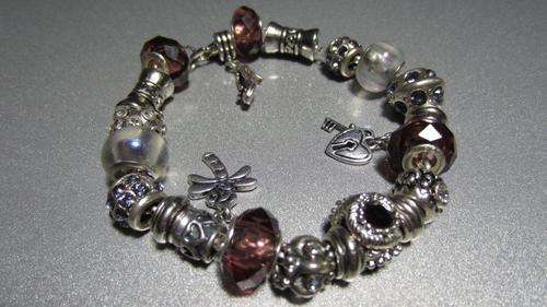 GORGEOUS PANDORA FASHION CHARM BRACELET!!!