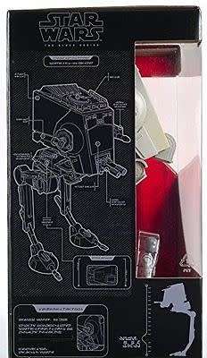 Star Wars Black Series 3/4 inch scale At St Walker and Imperial At St Driver