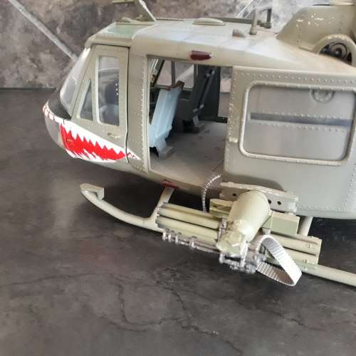 JSI - Merit 1 18 Uh-1b 174th Assault Helicopter Shark Huey Vietnam Helicopter