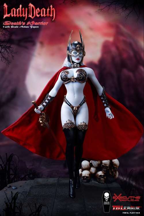 Phicen TBL 1/6 scale Lady Death figure v2