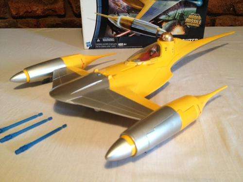 HASBRO Naboo Starfighter Ep 1 new redesigned, for 3/4 inch figures