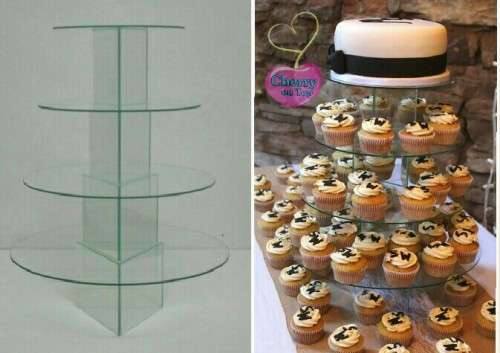 4 Tier Round Cake/Cupcake Stand