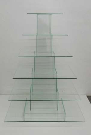 6 Tier Square Cake/Cupcake Stand