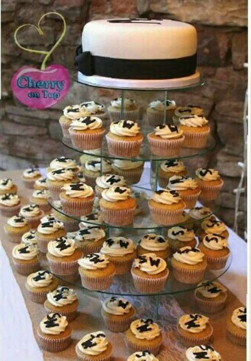 4 Tier Round Cake/Cupcake Stand