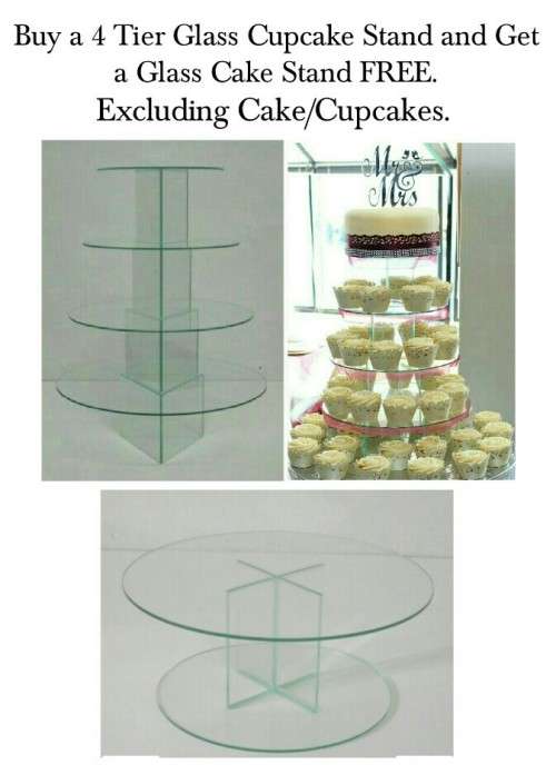BUY 1 Cake/Cupcake stand Get 1 FREE