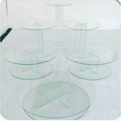 6 Piece Cake Stand Set (Glass)