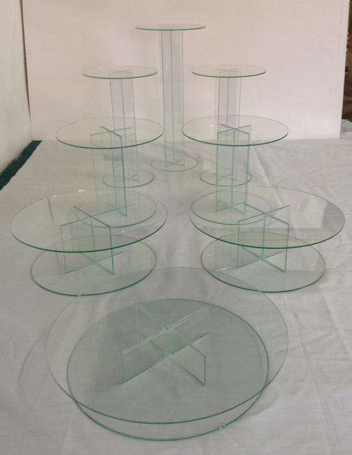 8 Piece Cake Stand/Separator Set