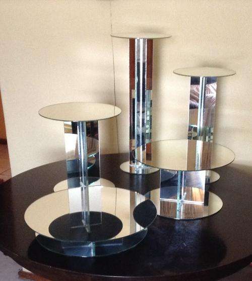 5 Piece Mirror Cake/Separator Set