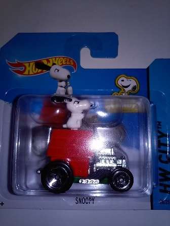 Hotwheels Snoopy
