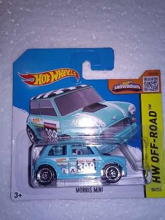 Hotwheels - Morris Mini - Blue