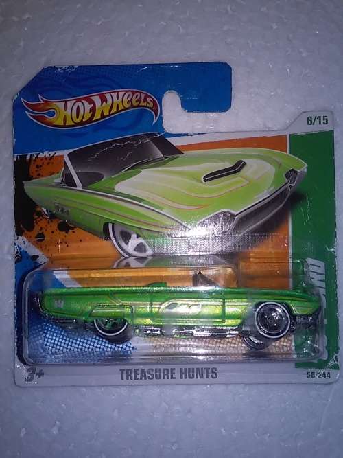 Hotwheels Ford Thunderbird - Green - Treasure Hunt