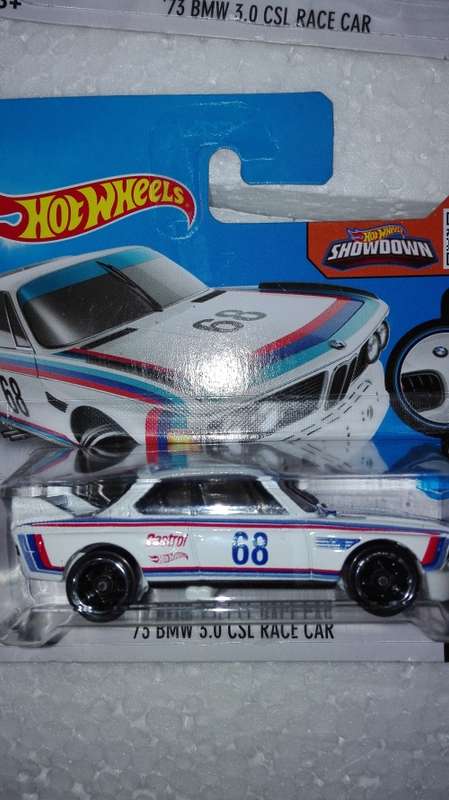 Hotwheels - BMW CSL Race Car - White