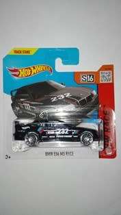 Hotwheels - BMW X 2 Black - CSL Race Car and E36 Race Car
