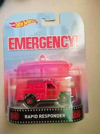 Hotwheels - Retro Entertainment 2014- Emergency Rapid Responder