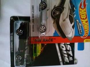 Hotwheels FNF - Charger and Corvette