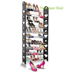 30-PAIR STACKABLE SHOE RACK