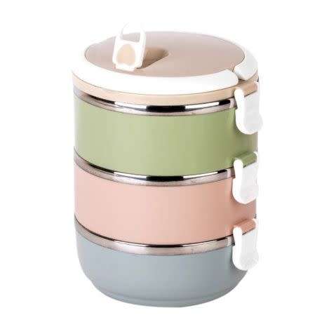 3 Layer Stainless Steel Lunch Box