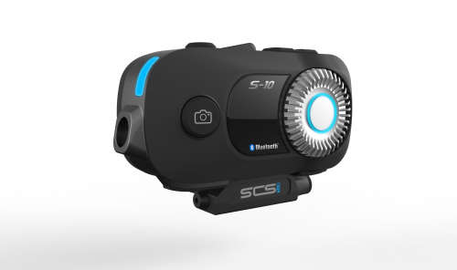 SCS - S10 Helmet Bluetooth with Built in Action Camera