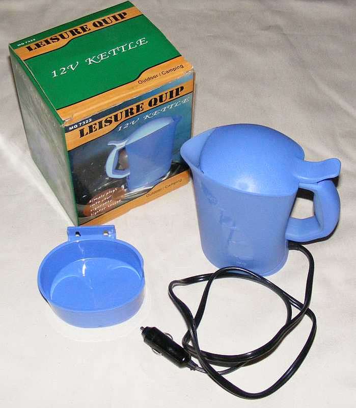 Kettle 12 volt for vehicle