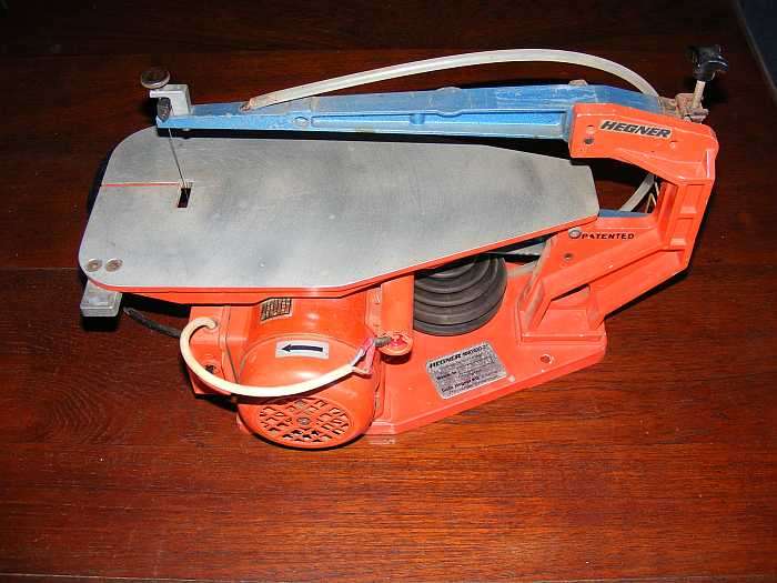 Hegner Multicut 2 scrollsaw/fretsaw