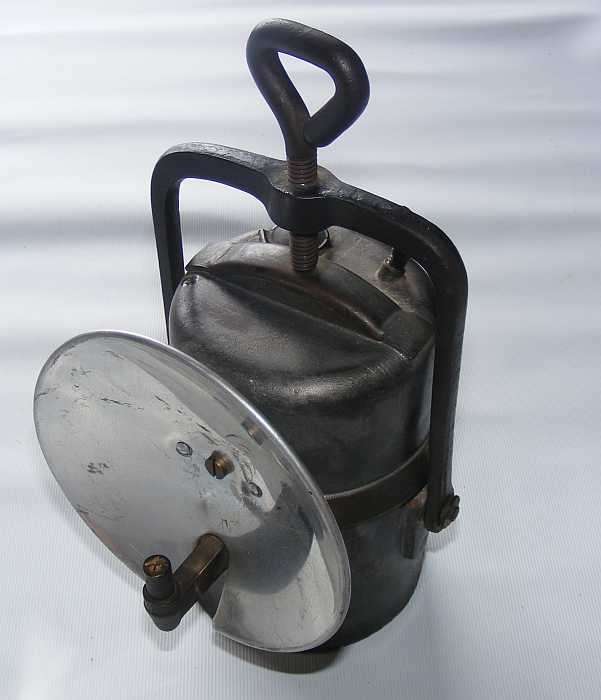 Carbide lamp.