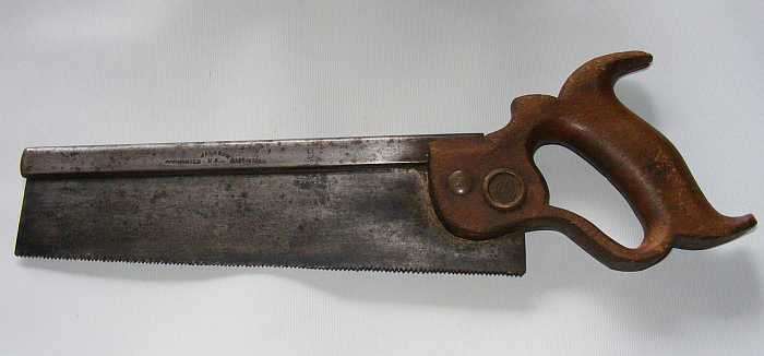 Jackson backsaw, made in USA.
