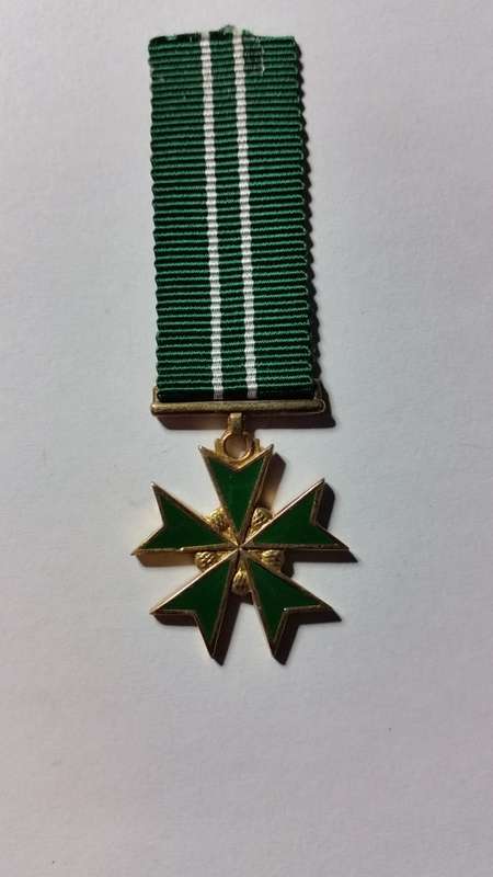SA Prison Services Star for Merit medal - miniature