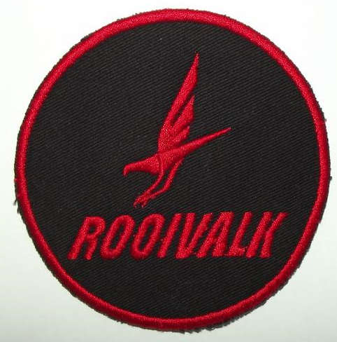 Original SAAF Rooivalk Pilot Suit Badge