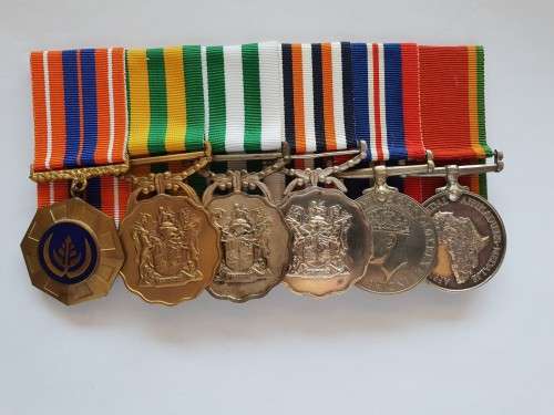 WW2 and SADF medal group - SAAF