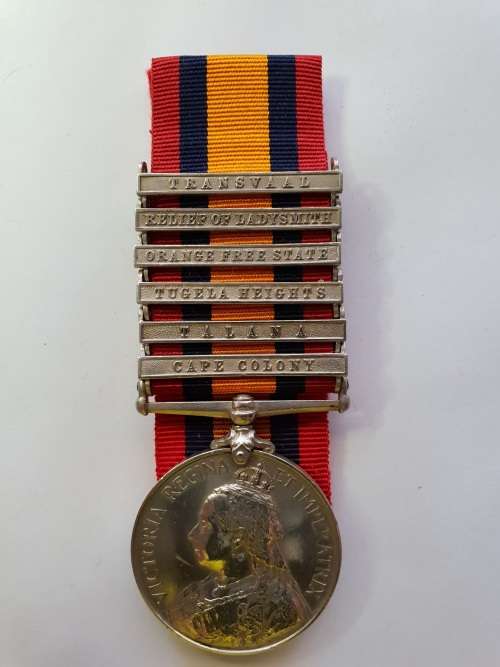 QSA - Talana clasp - Royal Dublin Fusiliers.