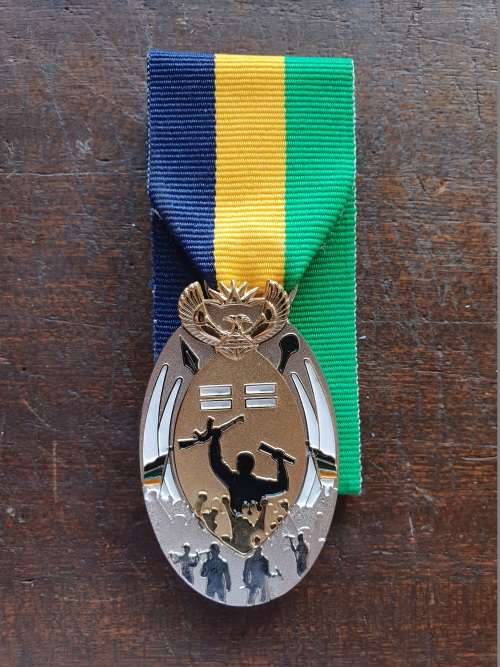 SA Military Veterans Bravery Medal - Platinum Class I