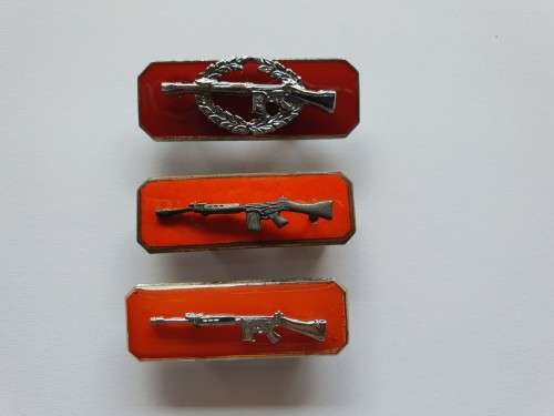 SA Army Proficiency shooting badges - skietbalkies