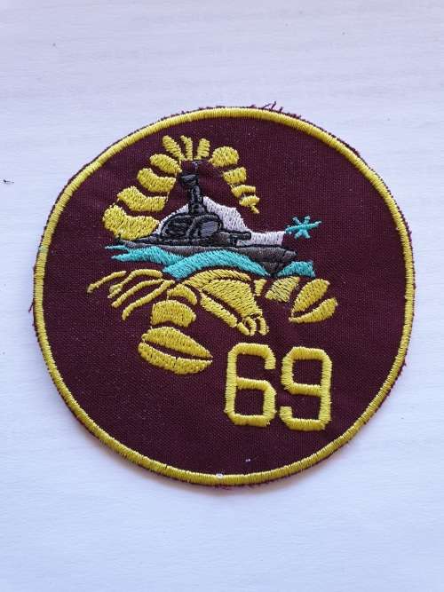 SA Navy Strike-craft patch : SAS Magnus Malan (Obsolete)