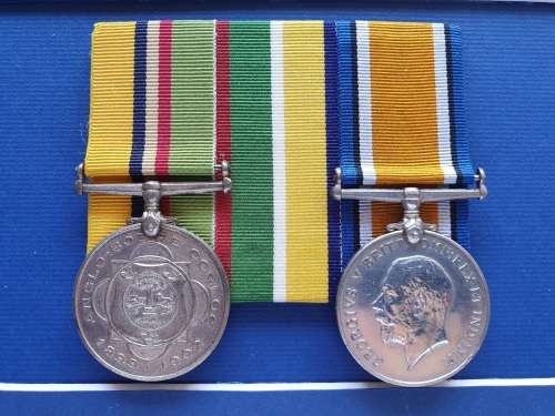 ABO / WW1 medal group