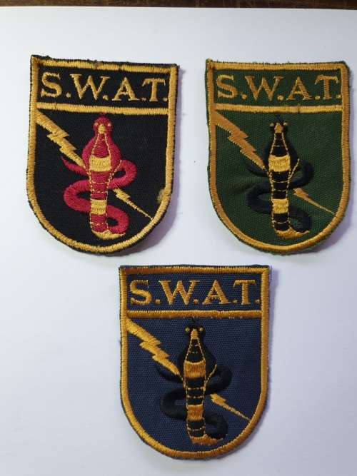SWAT cloth patch collection