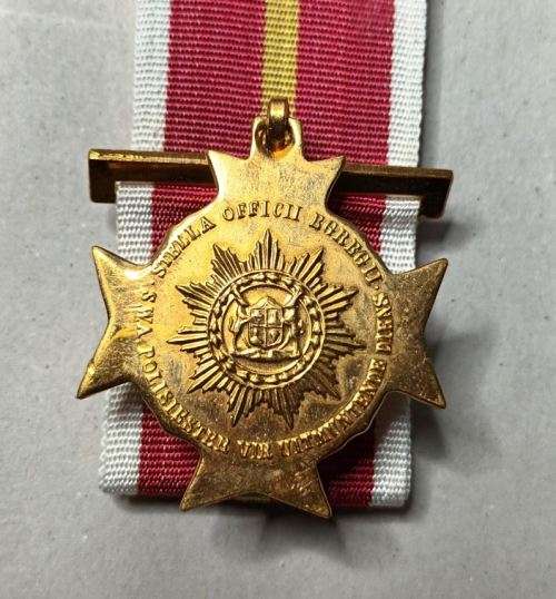 SWA Police Star for Exceptional Service - Full size - Original