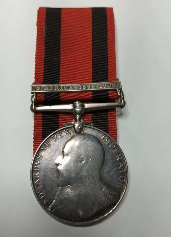 Boer War - Transport Medal - Original & Named