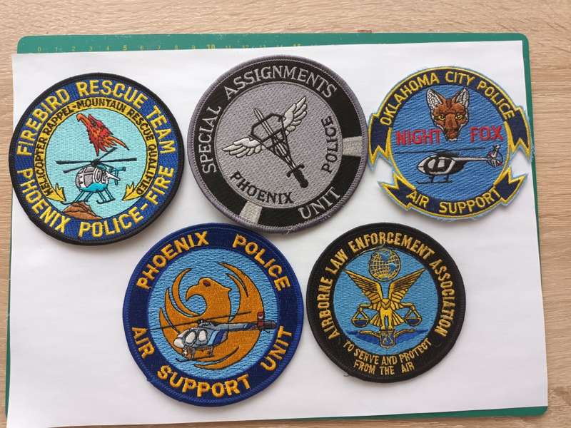 US - Phoenix Police & other Airwing patches