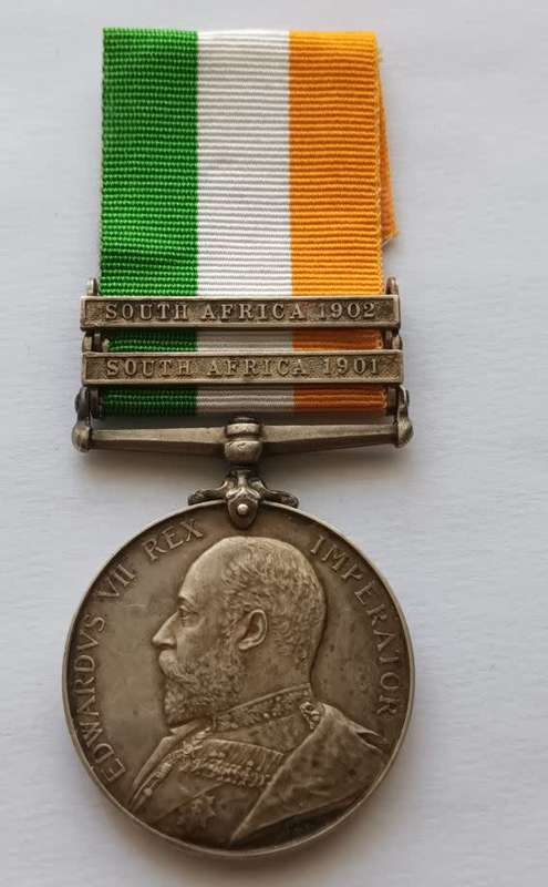 Boer War - KSA medal - Full size - Original - Imperial Yeomanry